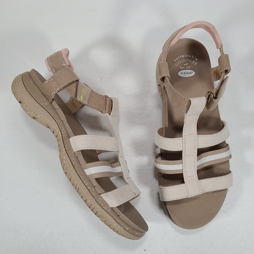 Dr. Scholl's Adelle 3 Taupe Sandals Women's Size 9.5M